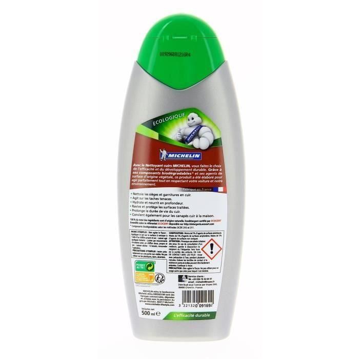 MICHELIN Nettoyant cuirs 500 ml 1