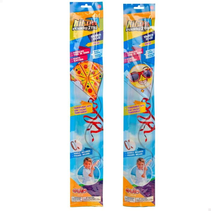 Cerf-volant Eolo Ready to fly Flamant rose 59 x 55 cm 24 Unités 2 Cerf-volant Eolo Ready to fly Flamant rose 59 x 55 cm 24 Unités 2