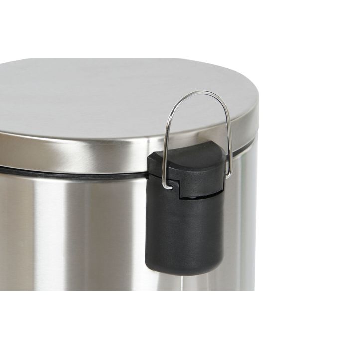 Poubelle à pédale Home ESPRIT Argenté Acier inoxydable polypropylène 30 L 2