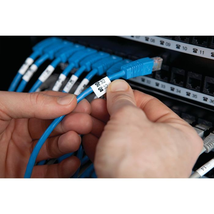 Ruban stratifié Dymo Nylon Flexible IND Multicouleur Noir/Jaune 7