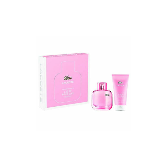 Lacoste Eau De Lacoste L.12.12 Pour Elle Sparkling Eau De Toilette 90 mL + Shower Gel 150 mL 1