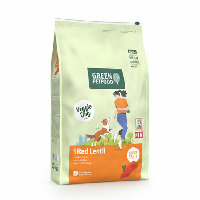 Nourriture Green Petfood VeggieDog Red Lentil 10 kg 1