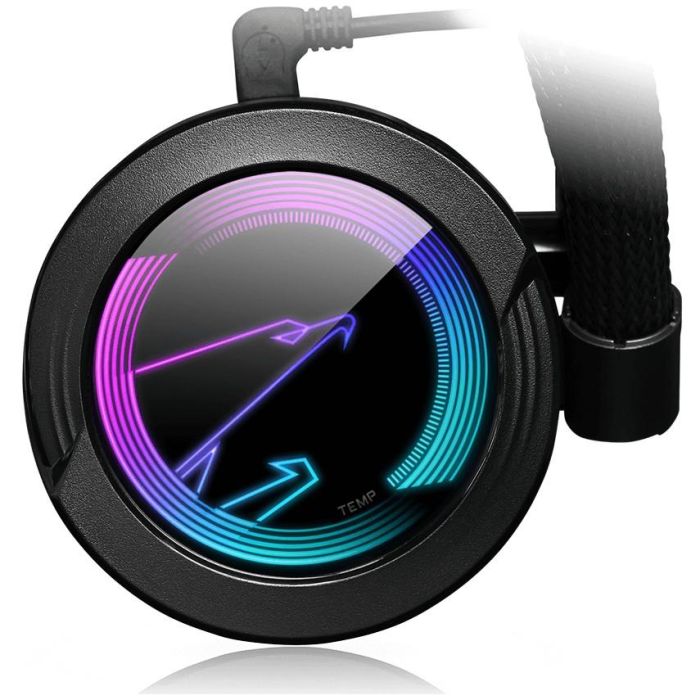 K Cooler GIGABYTE AORUS WATERFORCE 280LIQUID CPU COOLER with ARGB display 2 K Cooler GIGABYTE AORUS WATERFORCE 280LIQUID CPU COOLER with ARGB display 2