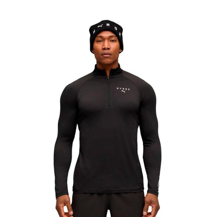 T-shirt à manches longues homme Puma X Hyrox 1/4 Z Noir XL 2