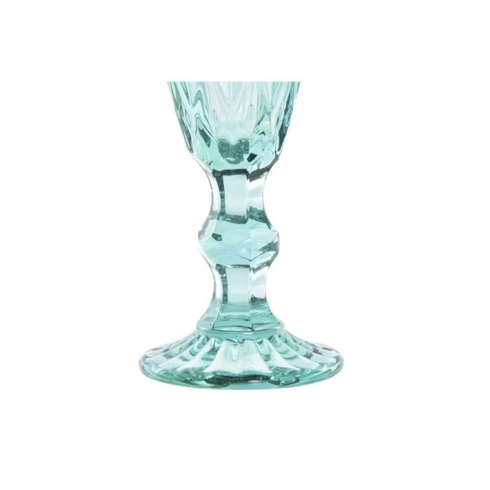 Verre DKD Home Decor Verre Turquoise (150 ml) 1