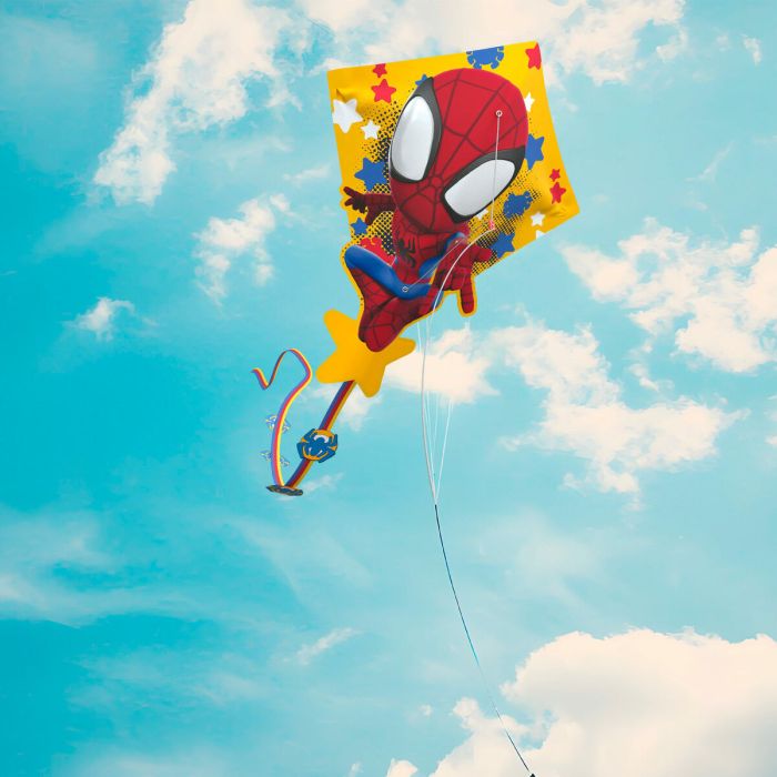 Cerf-volant Spider-Man 55 X 68 X 2 CM (6 Unités) 2 Cerf-volant Spider-Man 55 X 68 X 2 CM (6 Unités) 2