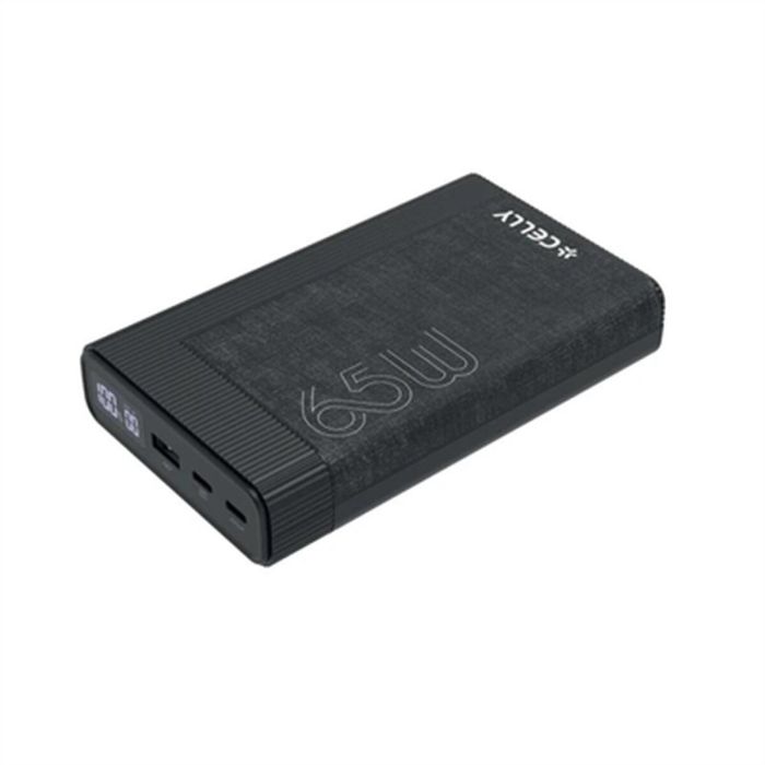 Powerbank Celly PD65W 65w EVO 20000 mAh Noir 1 Powerbank Celly PD65W 65w EVO 20000 mAh Noir 1
