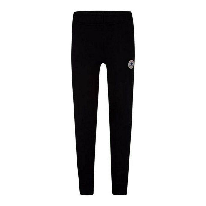 Pantalons de Survêtement pour Enfants Converse Fleee Chuck Taylor Patch Jogger B Noir Enfant 0 Pantalons de Survêtement pour Enfants Converse Fleee Chuck Taylor Patch Jogger B Noir Enfant 0