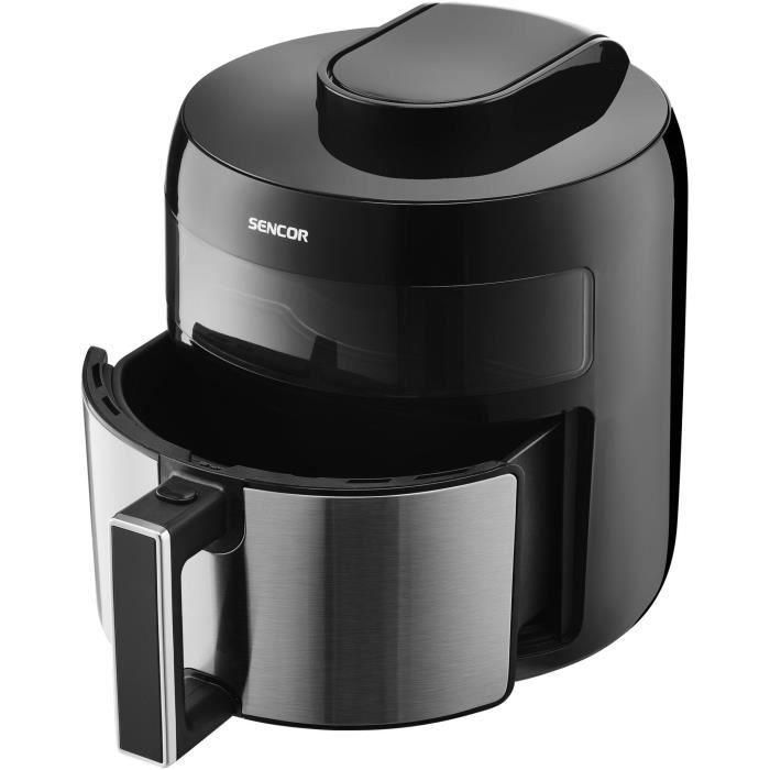 Sencor SFR 5010BK - Friteuse sans huile (Airfryer) 5 litres, 1500 W, 8 programmes, écran tactile LED, 60-200°C, Noir Sencor SFR 5010BK - Friteuse sans huile (Airfryer) 5 litres, 1500 W, 8 programmes, écran tactile LED, 60-200°C, Noir