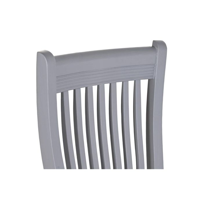Chaise de Salle à Manger DKD Home Decor 40 x 42 x 94,5 cm Naturel Gris 2