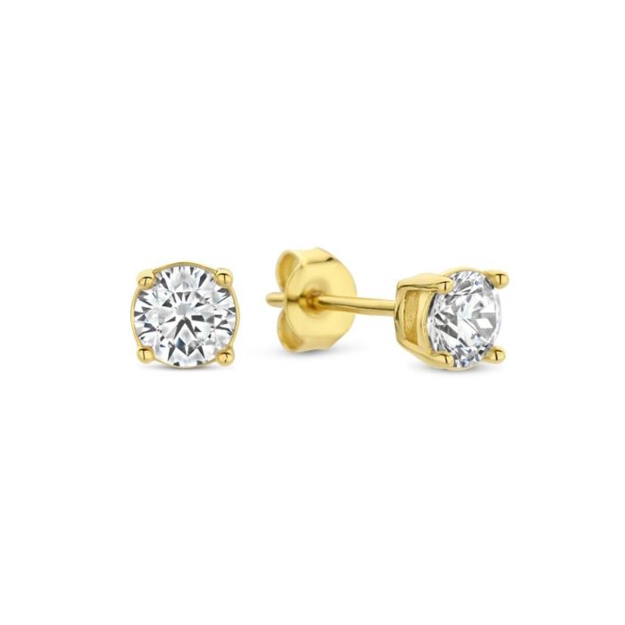 Boucles d´oreilles Femme New Bling HIN00336 Doré 0
