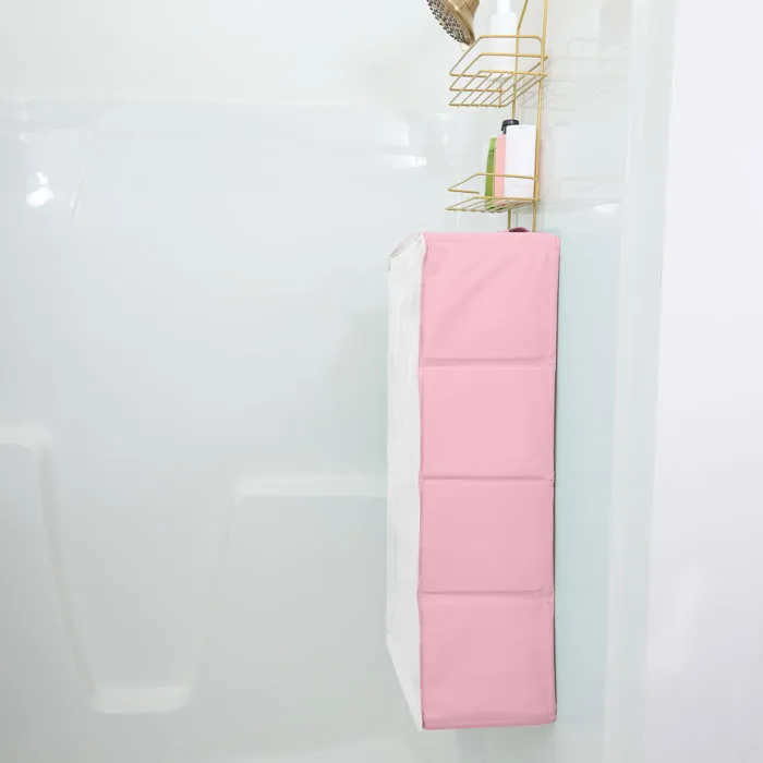 Bright Starts Baignoire pliable de voyage Disney Baby Minnie Mouse, Doublure imperméable, Facile à nettoyer, Pour bébé et enfant de 12 mois à 5 ans