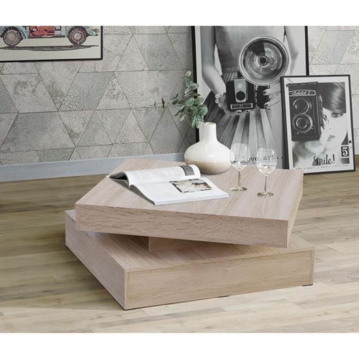 Table Basse Marron 3