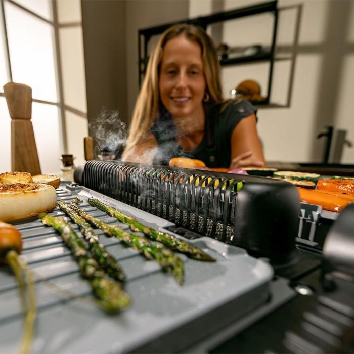 Barbecue Électrique Cecotec Rock'nGrill 2000 Smash PerfectCook 2000 W 2 Barbecue Électrique Cecotec Rock'nGrill 2000 Smash PerfectCook 2000 W 2