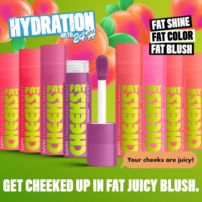 Set de Maquillage NYX FAT CHEEKS 1