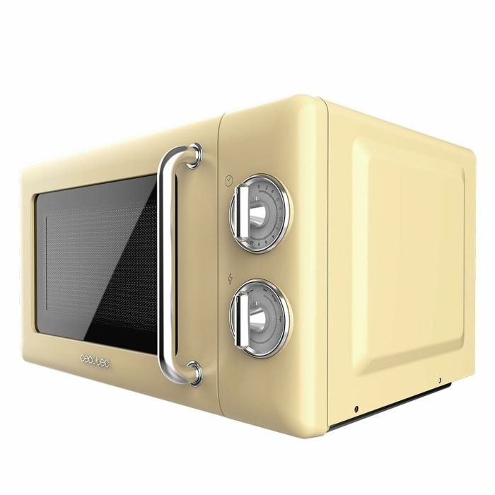 Micro-ondes Cecotec Proclean 3010 Retro Jaune 700 W 20 L 1 Micro-ondes Cecotec Proclean 3010 Retro Jaune 700 W 20 L 1