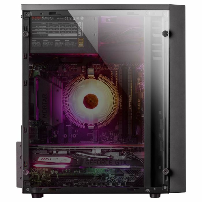 Boîtier mini-tour Micro ATX / ITX Mars Gaming MCM Noir 16