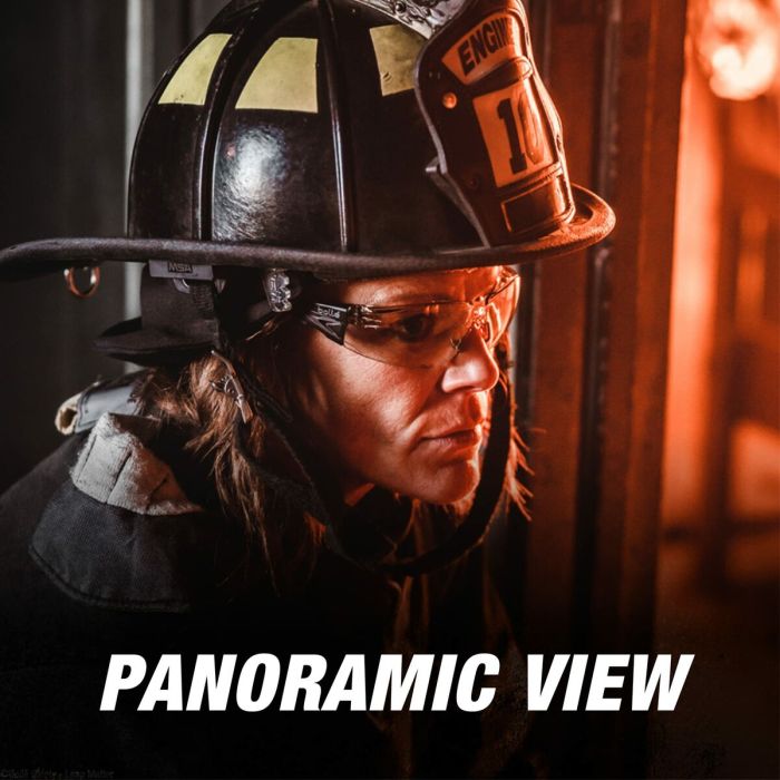 Lunettes de Protection Bollé Rush Small Copper Noir Transparent Polycarbonate 4