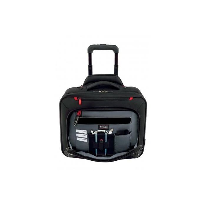 WENGER Transfer 40,6cm 16Zoll Trolley mit Tablet Innentasche schwarz 1 WENGER Transfer 40,6cm 16Zoll Trolley mit Tablet Innentasche schwarz 1