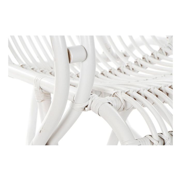 Fauteuil à Bascule DKD Home Decor Blanc 75 x 85 x 85 cm 3 Fauteuil à Bascule DKD Home Decor Blanc 75 x 85 x 85 cm 3