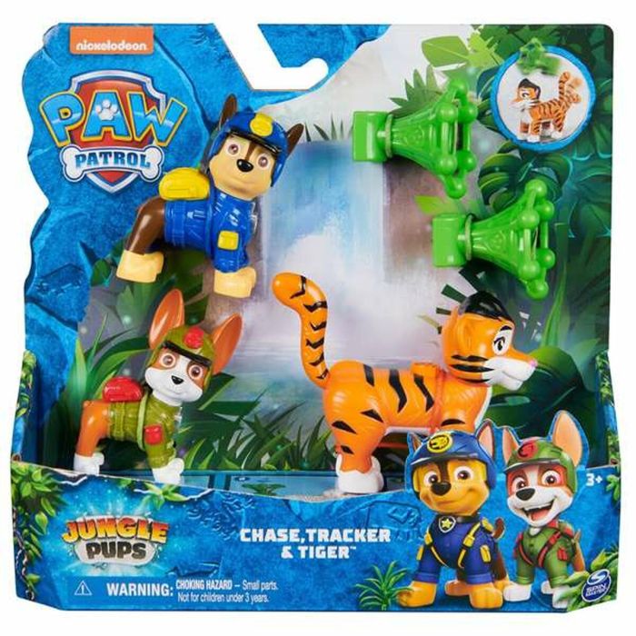 Ensemble de poupées The Paw Patrol Jungle Pups - Chase & Tracker 20,32 x 19,05 x 5,71 cm 3 Pièces 0 Ensemble de poupées The Paw Patrol Jungle Pups - Chase & Tracker 20,32 x 19,05 x 5,71 cm 3 Pièces 0