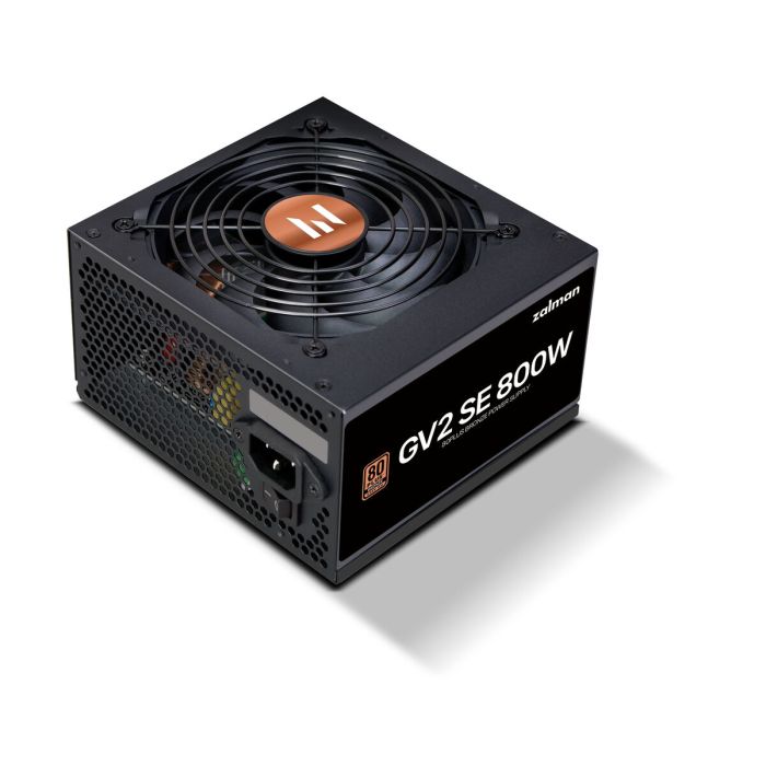 Bloc d’Alimentation Zalman GV2SE ATX 800 W 6 W 80 Plus Bronze 3 Bloc d’Alimentation Zalman GV2SE ATX 800 W 6 W 80 Plus Bronze 3