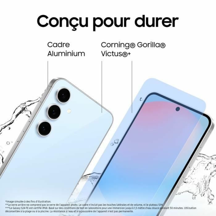 Smartphone Samsung Galaxy S24 FE 5G 6,7" 8 GB RAM 128 GB Gris 4