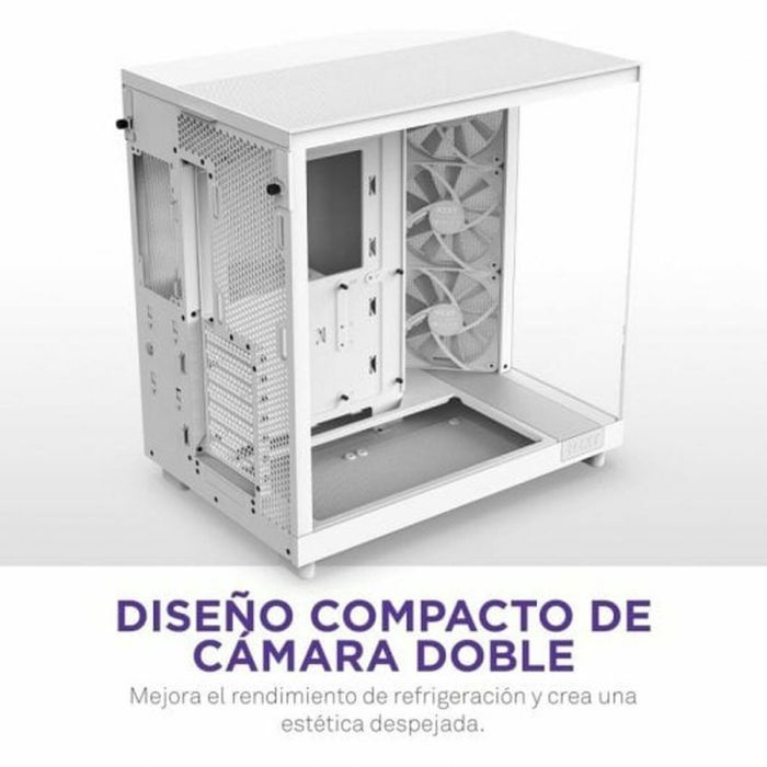 Boîtier ATX semi-tour NZXT CC-H61FW-R1 Blanc 40 Boîtier ATX semi-tour NZXT CC-H61FW-R1 Blanc 40