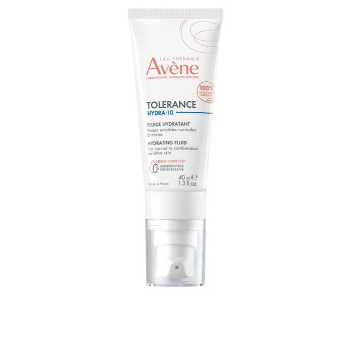 Avène Tolerance Hydra-10 Fluido Hidratante 100% Natural 40 mL