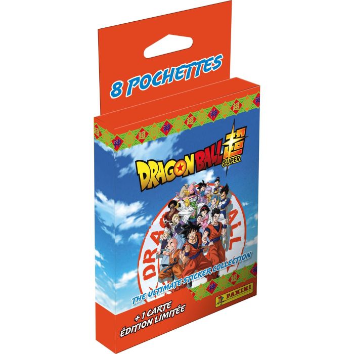 Blister - PANINI - DRAGON BALL SUPER - The ultimate collection - 8 pochettes - 40 stickers 0 Blister - PANINI - DRAGON BALL SUPER - The ultimate collection - 8 pochettes - 40 stickers 0