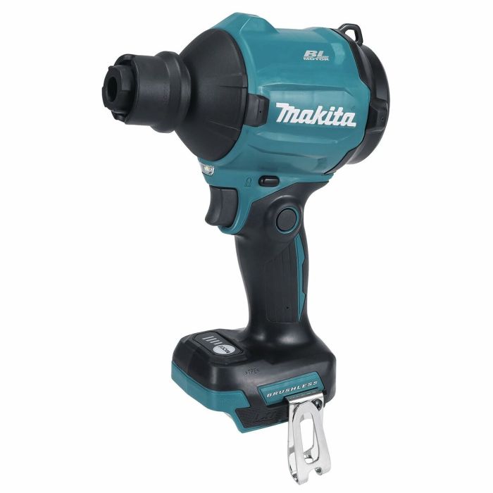 Makita DAS180Z - Souffleur sans fil 18V à batterie Li-Ion, nettoyage sec, niveau sonore 79 dB, couleur noir et bleu