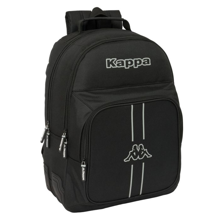 Cartable Kappa Dark Noir 32 x 42 x 15 cm