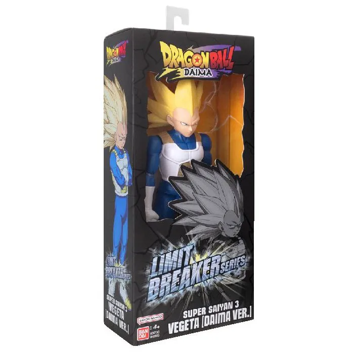 Bandai Figurine Dragon Ball Limit Breaker Super Saiyan 3 Vegeta (Dragon Ball Daima) 30 cm, Figurine Geante Articulee pour Collection