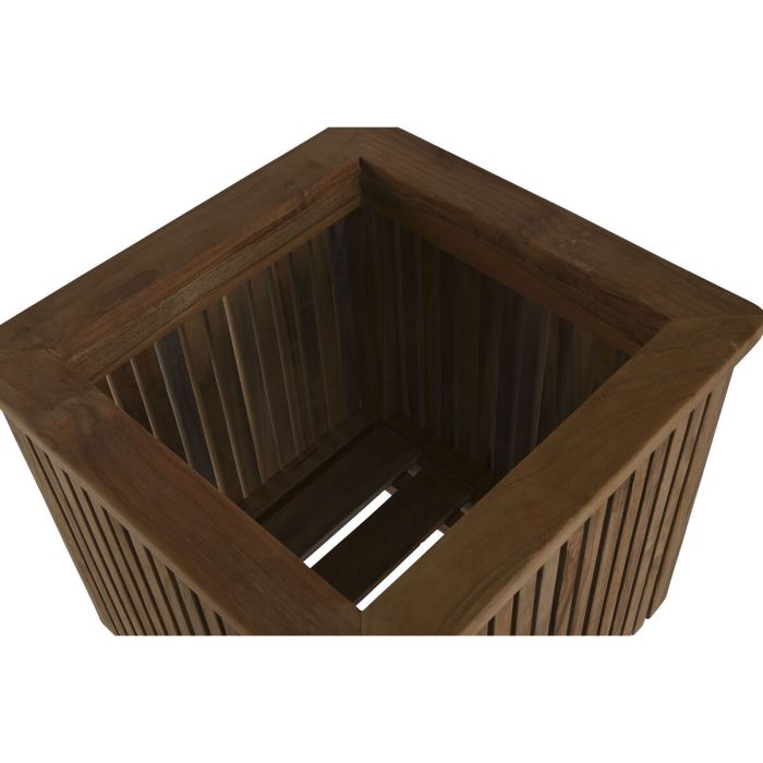Cache-pot Home ESPRIT bois de teck 34,5 x 34,5 x 37 cm 3