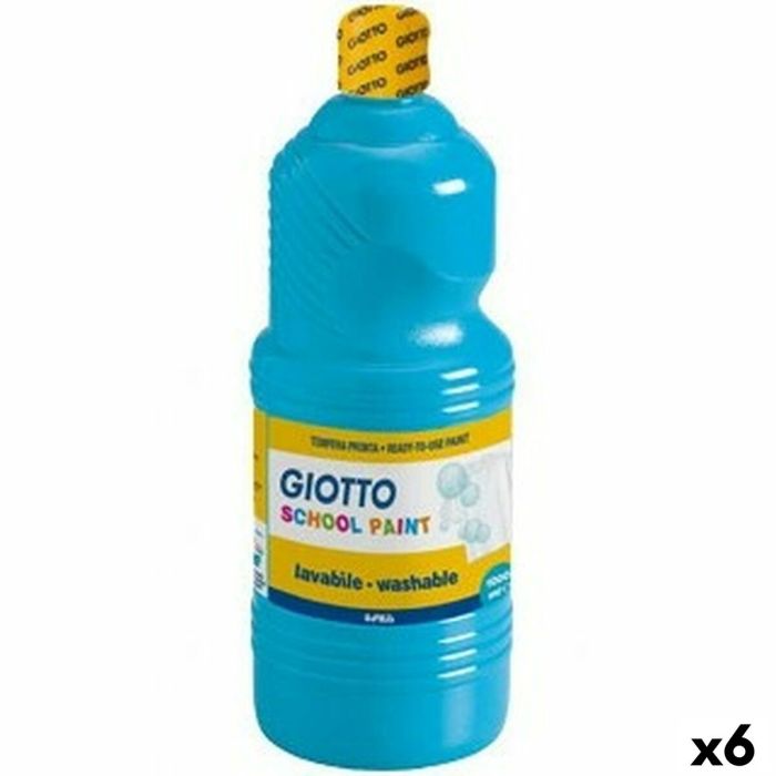 Gouache Giotto Cyan 1 L (6 Unités)