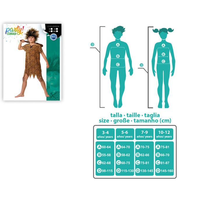 Déguisement enfant Homme des cavernes (1 Pièce) 5