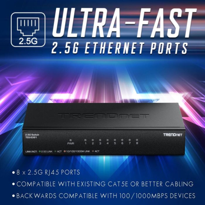 Switch Trendnet TEG-S381 Switch Trendnet TEG-S381