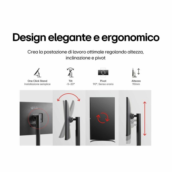 Monitor Gaming LG 32UR550K-B 31,5" 4K Ultra HD 15