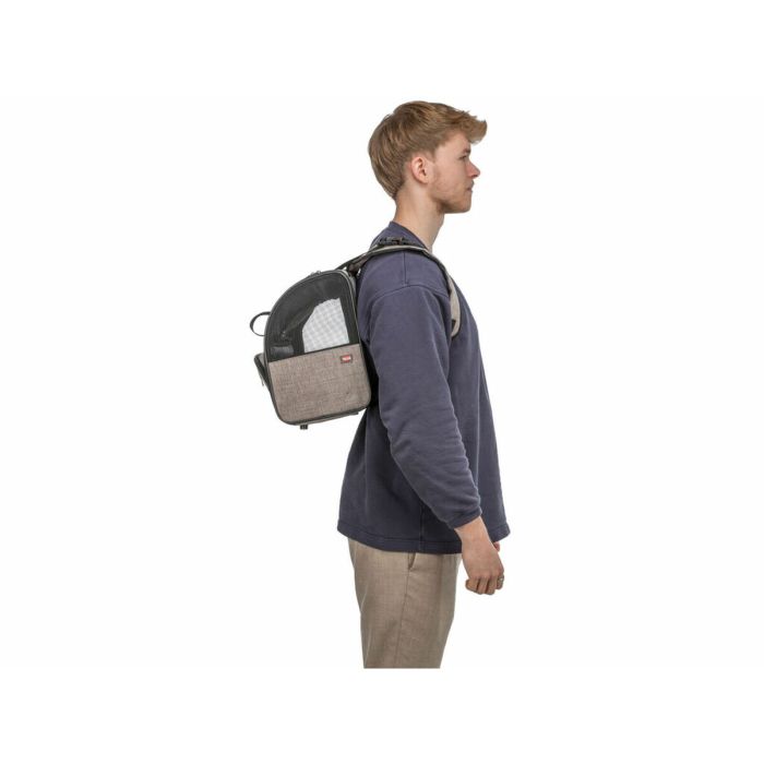 Sac en bandoulière pour animaux de compagnie Trixie Marron Beige 41 × 30 × 21 cm 2