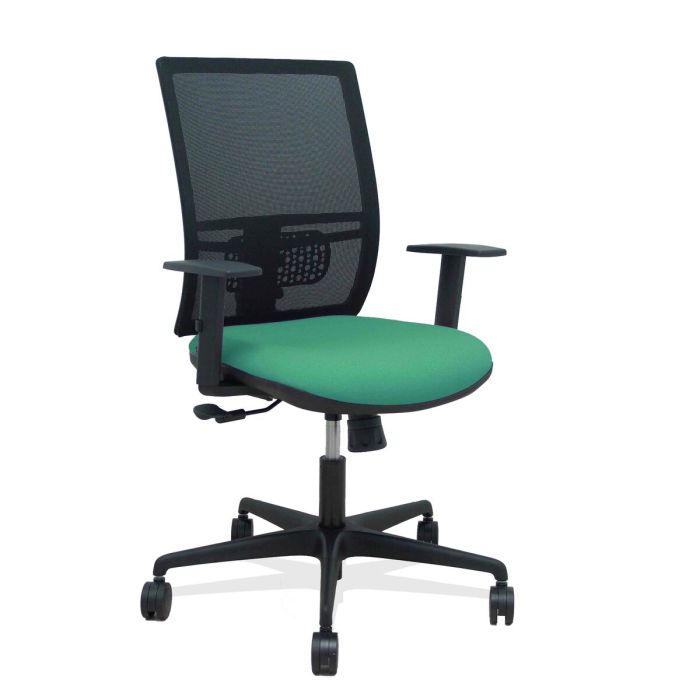 Chaise de Bureau Yunquera Piqueras y Crespo 0B68R65 Vert émeraude