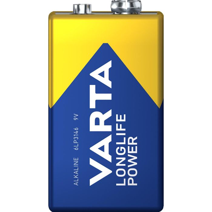 Batterie 9V E-Block (6LR61) *Varta* High Energy - 1-Pack 2 Batterie 9V E-Block (6LR61) *Varta* High Energy - 1-Pack 2