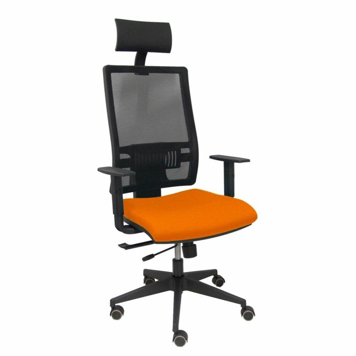 Chaise de Bureau avec Appui-tête Piqueras y Crespo B10CRPC Orange