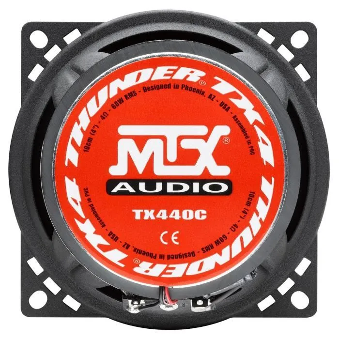 Mtx Audio TX440C Haut-parleurs coaxiaux 2 voies 10cm 60W 2