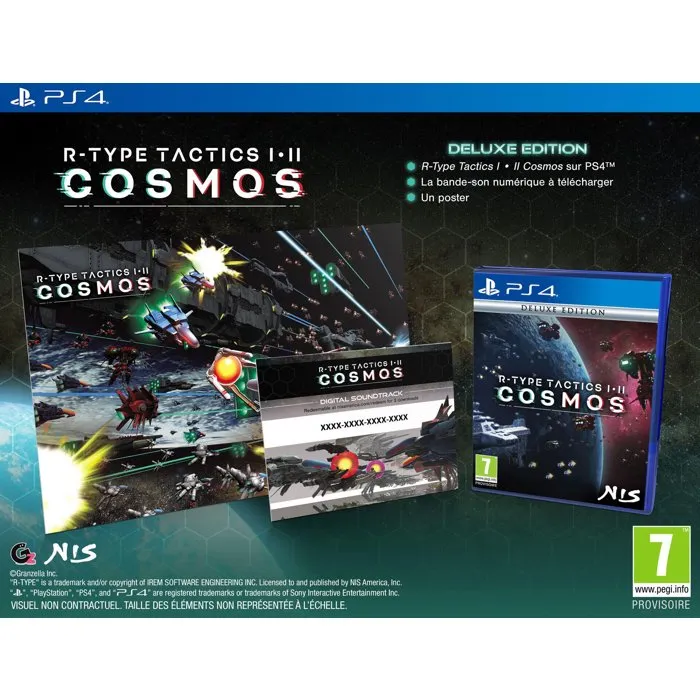Microids R-Type Tactics I & II Cosmos - Jeu de stratégie et d'action pour PS4, avec graphismes remaniés et multijoueur en ligne