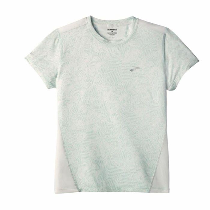 T-shirt à manches courtes homme Brooks Sprint Free Sleeve Blanc Bleu clair 0 T-shirt à manches courtes homme Brooks Sprint Free Sleeve Blanc Bleu clair 0