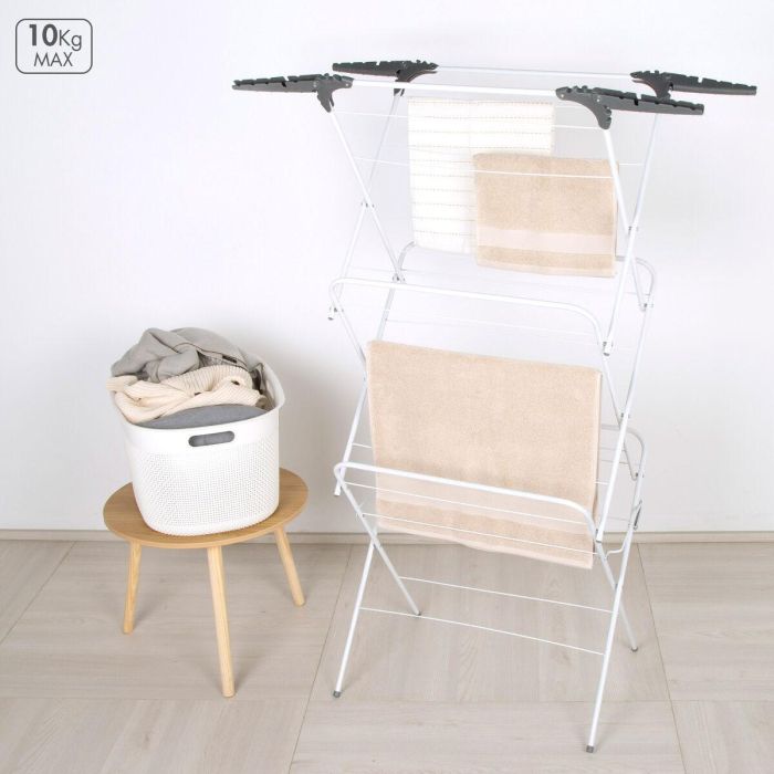 Corde à linge Max Home Métal 62 X 140 X 45 CM (2 Unités) 4