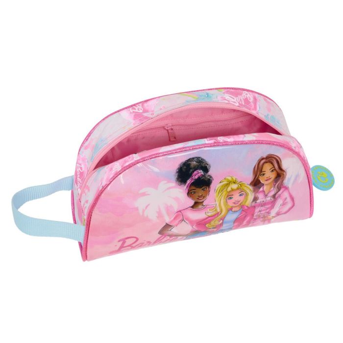 Nécessaire de Voyage Barbie Painterly Rose Bleu ciel 26 x 16 x 9 cm 2