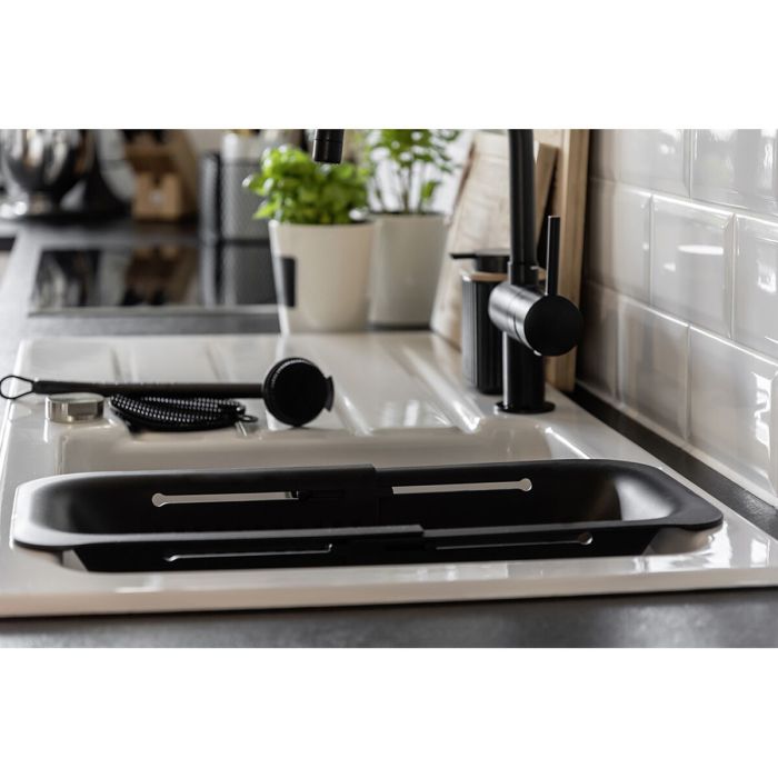 Égouttoir extensible pour évier Wenko Sievo 55012100 Noir 2