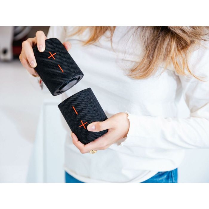Haut-parleur portable Trevi XR 8A44 DOUBLE Noir 6 Haut-parleur portable Trevi XR 8A44 DOUBLE Noir 6