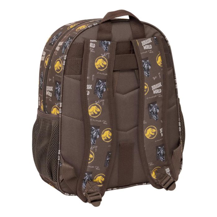 Cartable Jurassic World Marron 32 x 38 x 12 cm 2